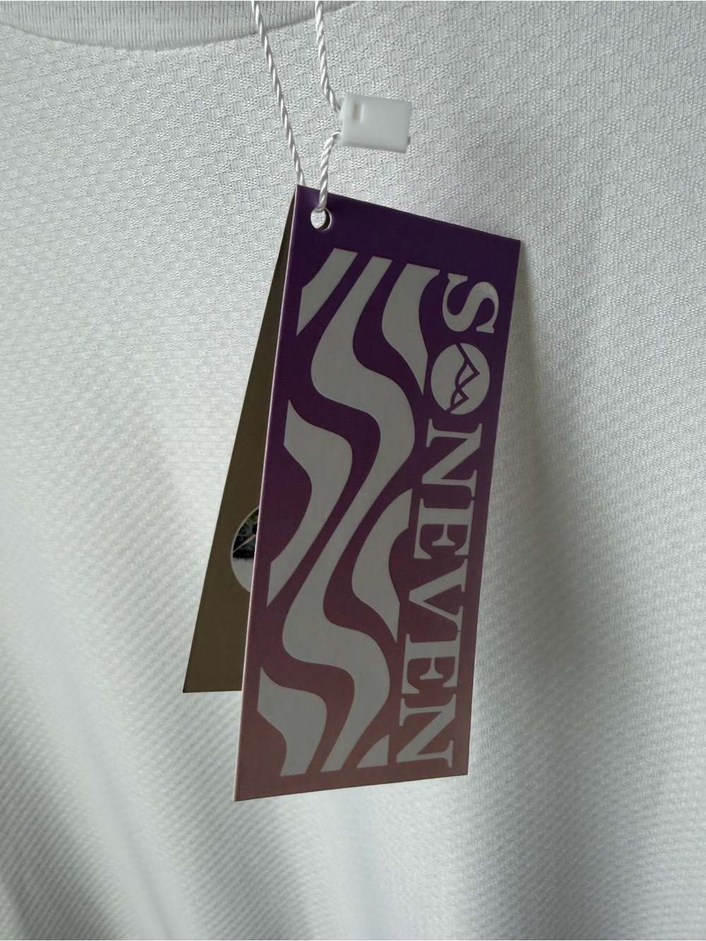 NWT Soneven White Cowl Neck Hooded Long Sleeve Sun Shirt 2XL - Picture 3 of 8